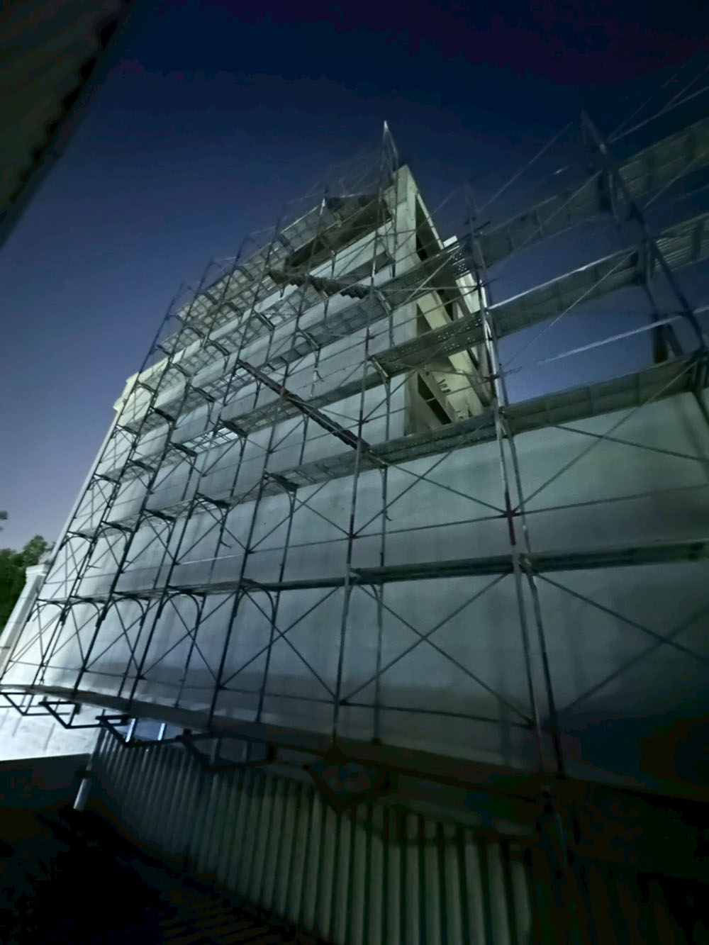 高雄住宅外牆施工鷹架搭設